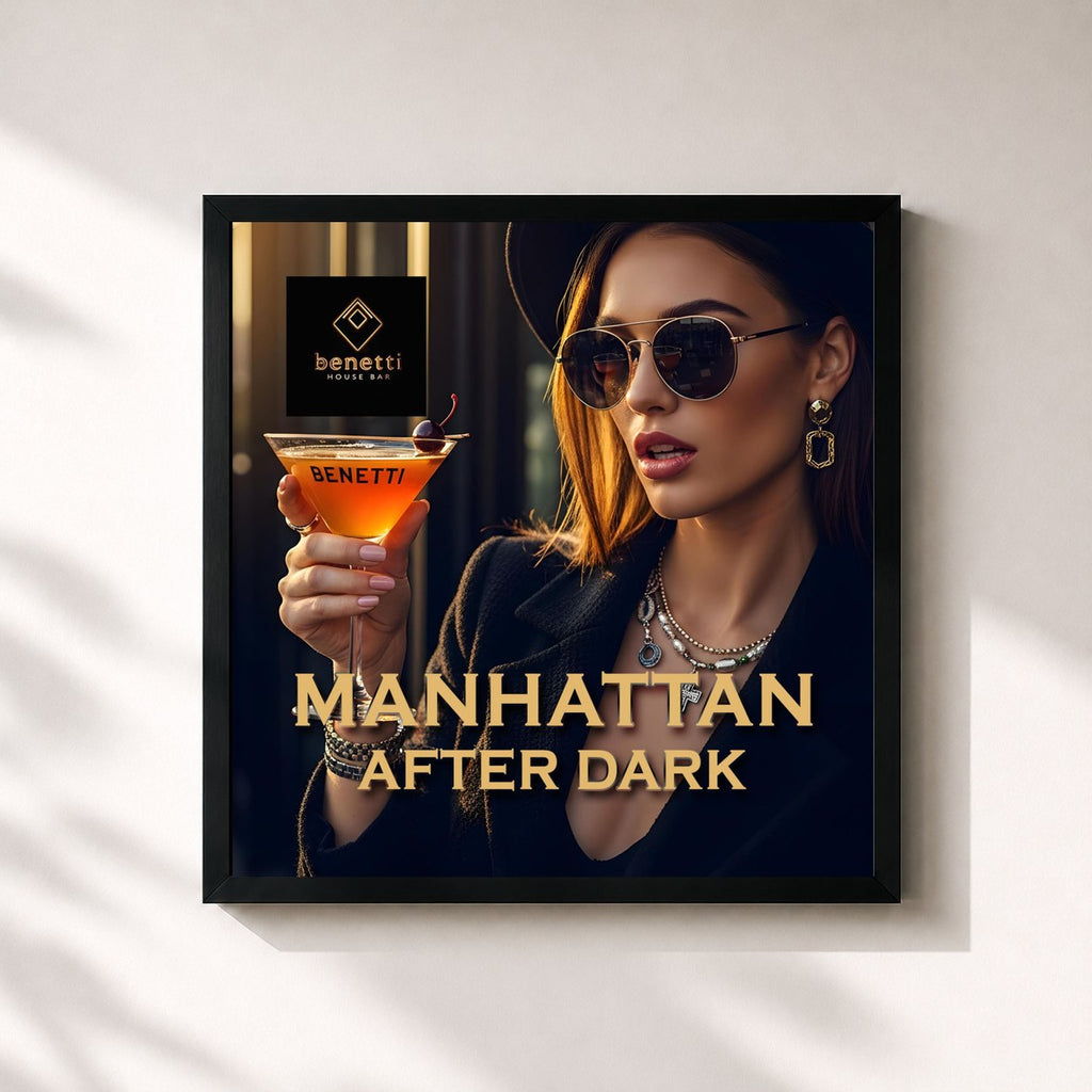 Benetti House Bar · Black Manhattan After Dark | Glass Tower Deep House Mix 2026 | Late Night City Drives
