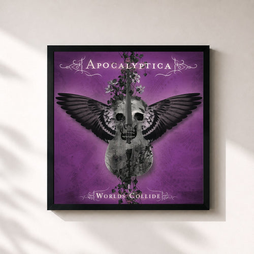 Apocalyptica · Worlds Collide — Framed art print