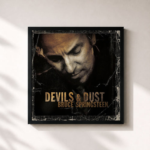 Bruce Springsteen · Devils & Dust — Gerahmter Kunstdruck