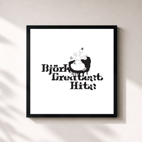 Björk · Greatest Hits — Gerahmter Kunstdruck