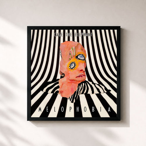 Cage The Elephant · Melophobia — Affiche encadrée