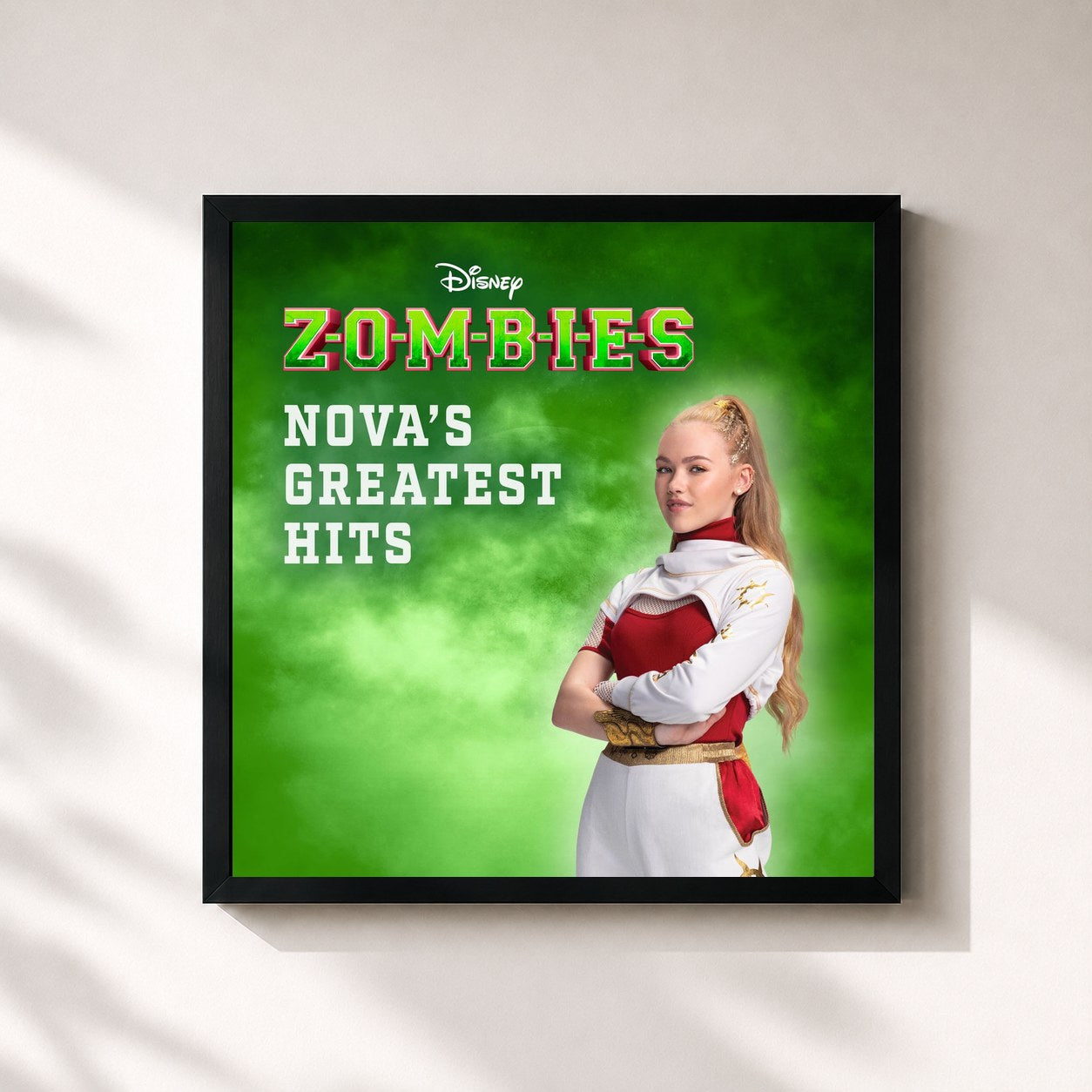 Tableau de l'album Zombies: Nova's Greatest Hits de ZOMBIES – Cast, imprimé et encadré en France