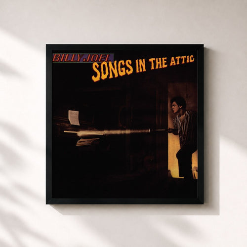 Billy Joel · Songs In the Attic — Gerahmter Kunstdruck