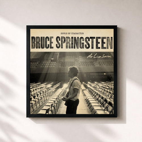 Bruce Springsteen · The Live Series: Songs Of Character — Gerahmter Kunstdruck
