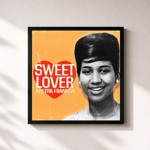 Aretha Franklin · Sweet Lover — Gerahmter Kunstdruck