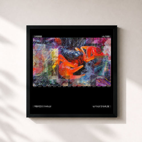 Bicep · CHROMA 000 — Gerahmter Kunstdruck