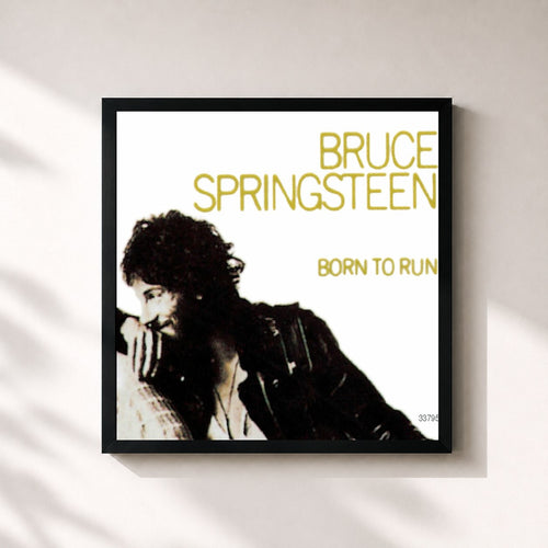 Bruce Springsteen · BORN TO RUN — Affiche encadrée