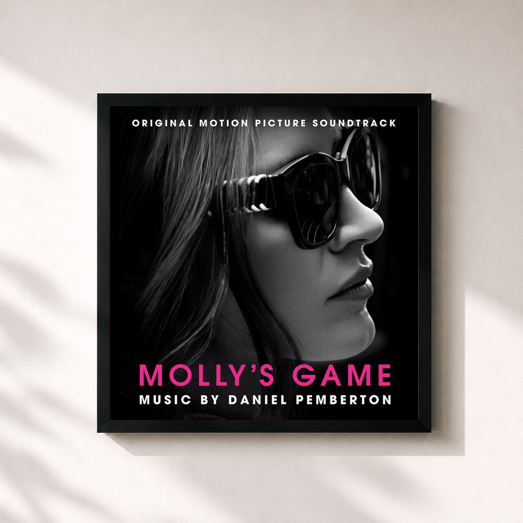 Tableau de l'album Molly's Game (Original Motion Picture Soundtrack) de Daniel Pemberton, imprimé et encadré en France
