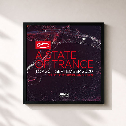 Armin van Buuren · A State Of Trance Top 20 - September 2020 (Selected by Armin van Buuren) — Framed art print