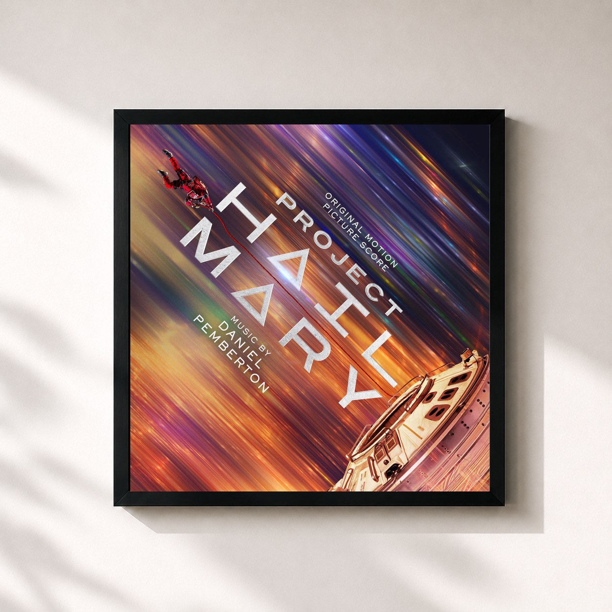 Tableau de l'album Project Hail Mary (Original Motion Picture Score) de Daniel Pemberton, imprimé et encadré en France