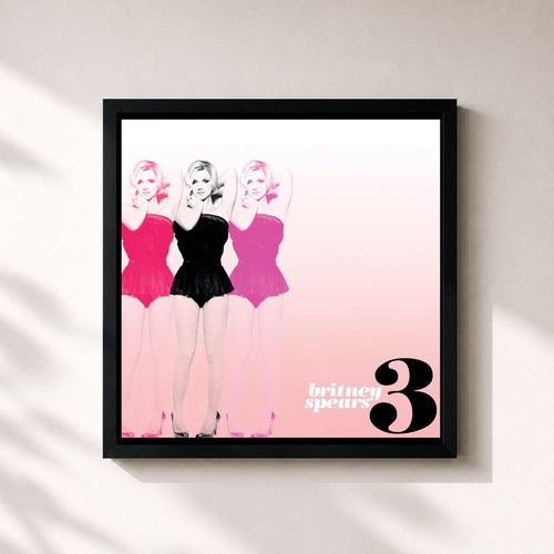Britney Spears · 3 (Remixes) — Affiche encadrée