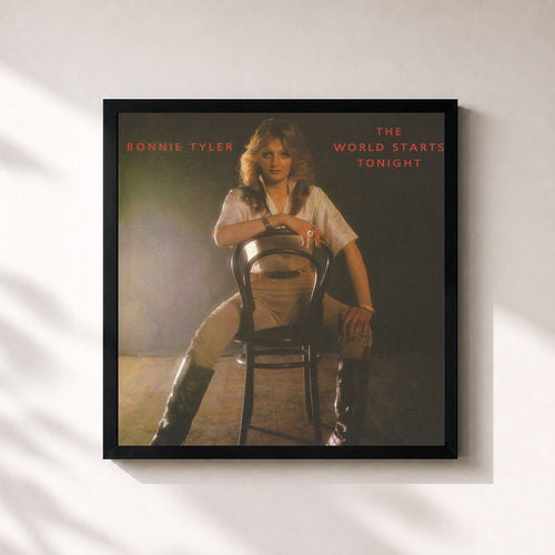 Bonnie Tyler · The World Starts Tonight (Expanded Version) — Framed art print