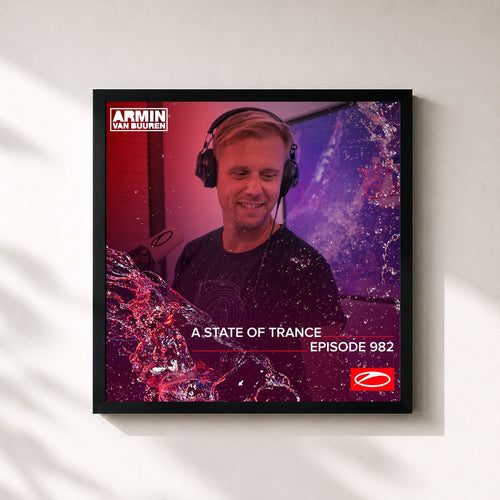 Armin van Buuren · ASOT 982 - A State Of Trance Episode 982 — Framed art print