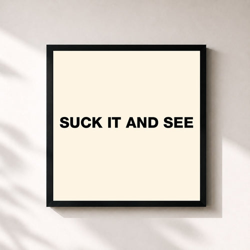 Arctic Monkeys · Suck It and See — Gerahmter Kunstdruck