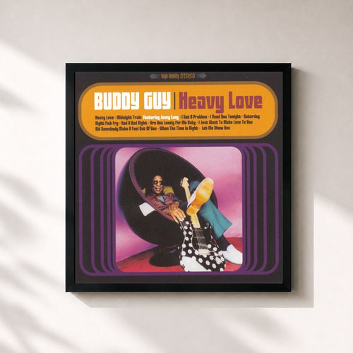 Buddy Guy · Heavy Love — Affiche encadrée