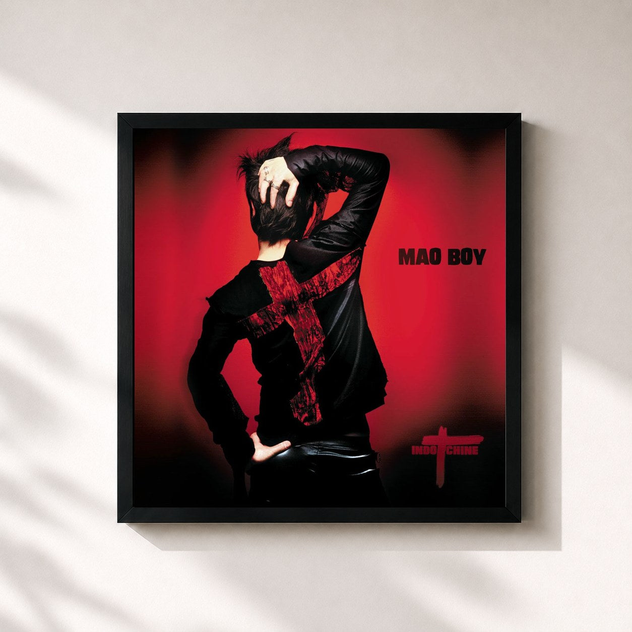 Tableau de l'album Mao Boy de Indochine, imprimé et encadré en France