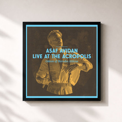 Asaf Avidan · Live at the Acropolis — Framed art print