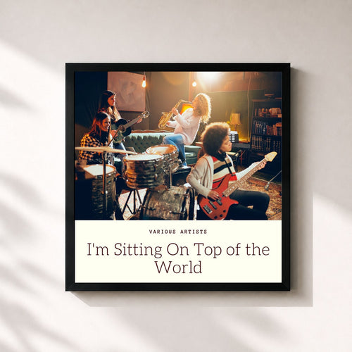 Aretha Franklin · I'm Sitting On Top of the World — Gerahmter Kunstdruck
