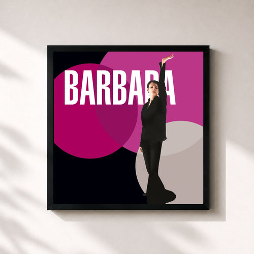 Barbara · Best Of 70 — Gerahmter Kunstdruck