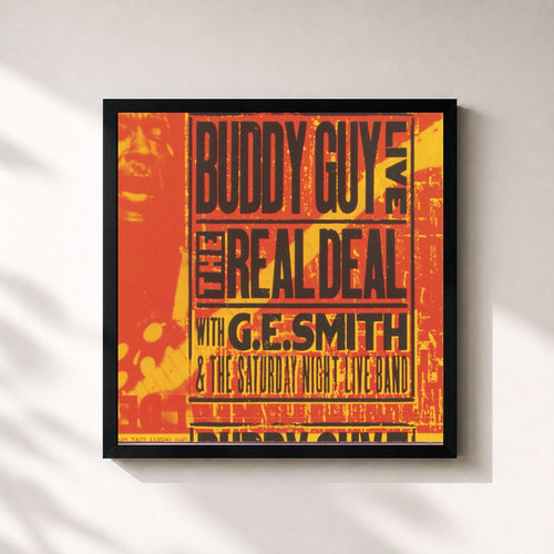 Buddy Guy · Live! The Real Deal — Affiche encadrée