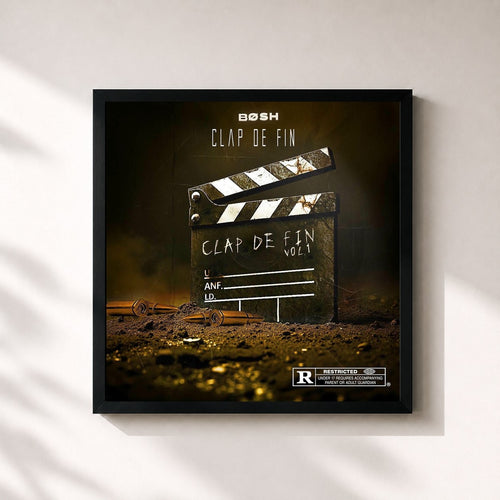 Bosh · Clap de fin — Gerahmter Kunstdruck