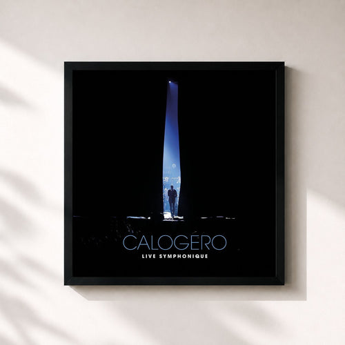 Calogero · Live Symphonique — Gerahmter Kunstdruck