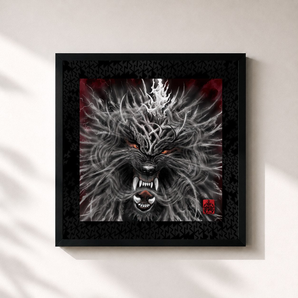 Tableau de l'album Rumble of Thunder (Deluxe) de The HU, imprimé et encadré en France