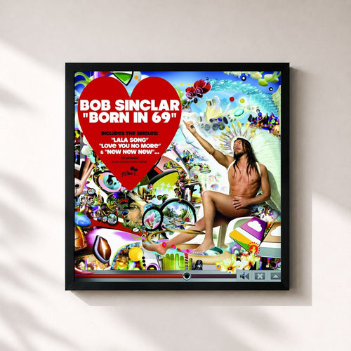 Bob Sinclar · Born in 69 — Affiche encadrée