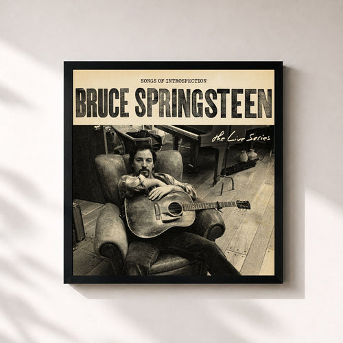 Bruce Springsteen · The Live Series: Songs of Introspection — Gerahmter Kunstdruck