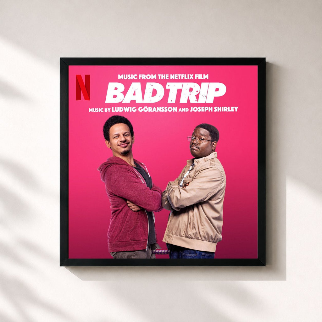 Tableau de l'album Bad Trip (Music from the Netflix Film) de Joseph Shirley, imprimé et encadré en France