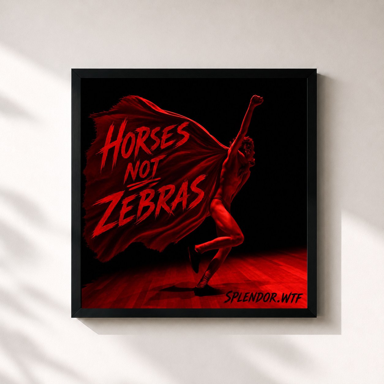SPLENDOR · Horses, not Zebras
