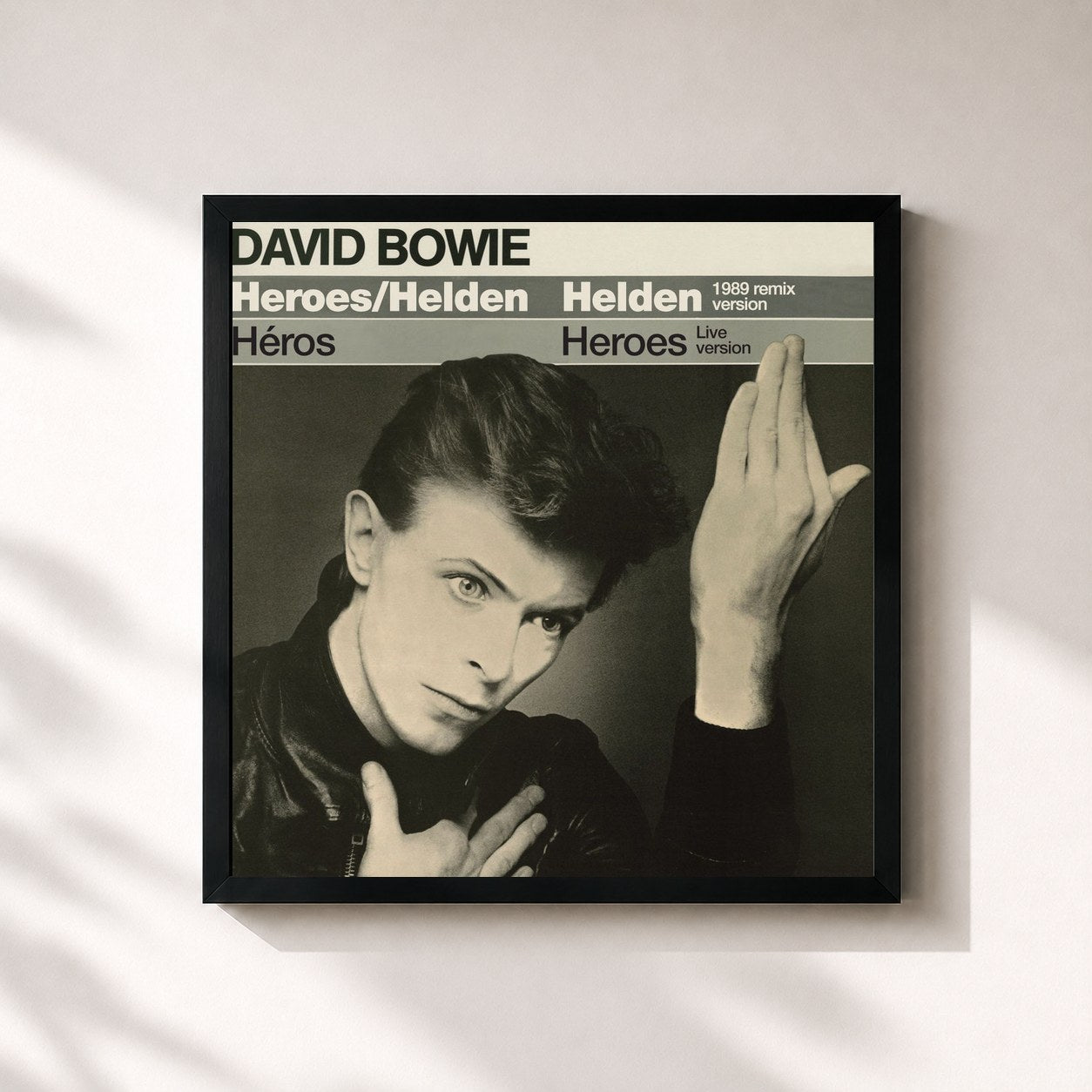 David Bowie · 'Heroes' / 'Helden' / 'Héros'