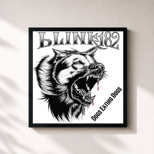 blink-182 · Dogs Eating Dogs — Gerahmter Kunstdruck