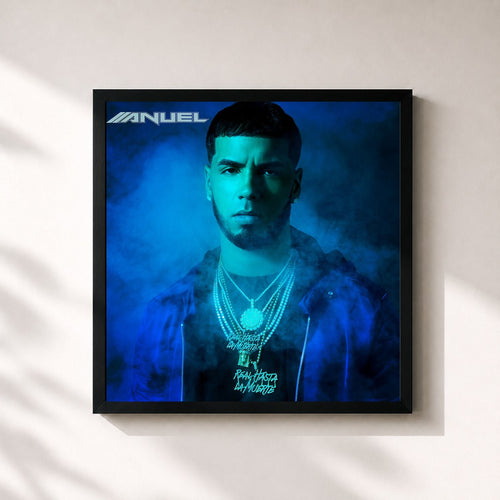 Anuel AA · Real Hasta la Muerte — Gerahmter Kunstdruck