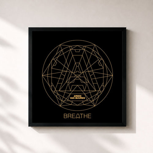 Armin van Buuren · Breathe — Framed art print