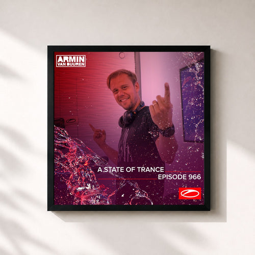Armin van Buuren · ASOT 966 - A State Of Trance Episode 966 — Framed art print