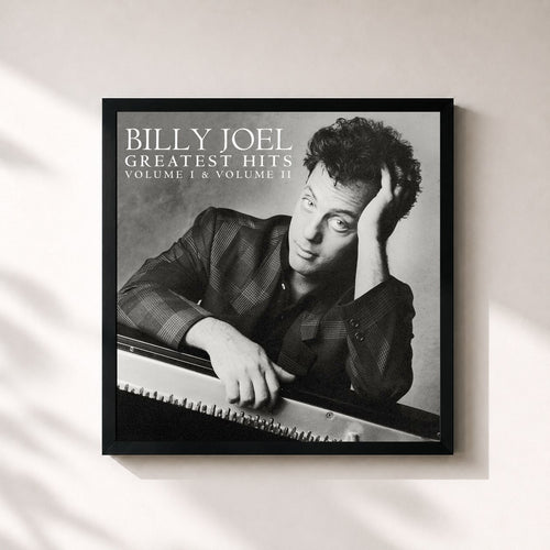 Billy Joel · Greatest Hits Volume I & Volume II — Gerahmter Kunstdruck