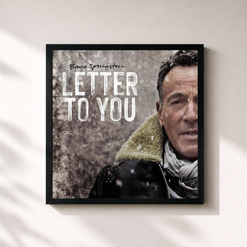 Bruce Springsteen · Letter To You — Gerahmter Kunstdruck