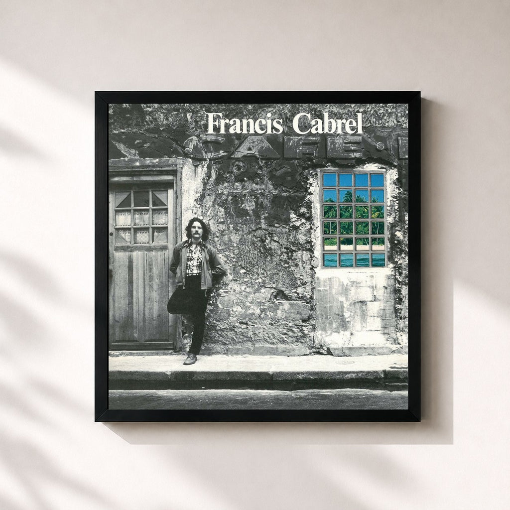 Tableau de l'album Les murs de poussière (Remastered) de Francis Cabrel, imprimé et encadré en France