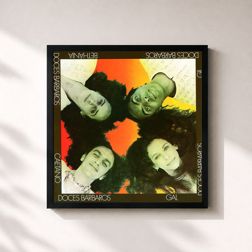 Caetano Veloso · Doces Barbaros 1 + 2 — Affiche encadrée