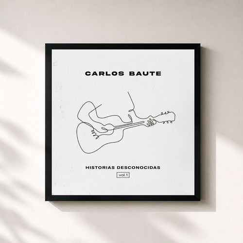 Carlos Baute · Historias desconocidas, Vol. 1 — Affiche encadrée