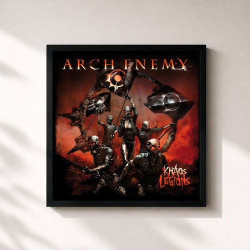 Arch Enemy · Khaos Legions — Gerahmter Kunstdruck