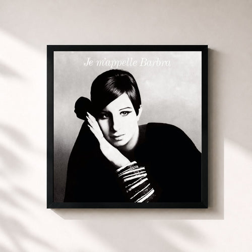 Barbra Streisand · Je m'appelle Barbra — Gerahmter Kunstdruck
