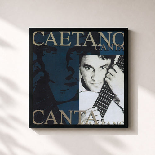 Caetano Veloso · Caetano Canta — Affiche encadrée