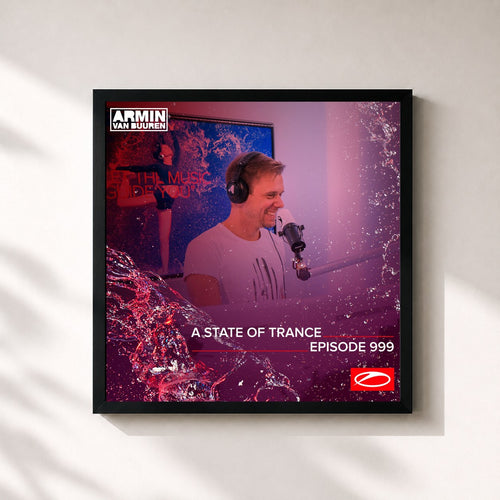 Armin van Buuren · ASOT 999 - A State Of Trance Episode 999 — Framed art print