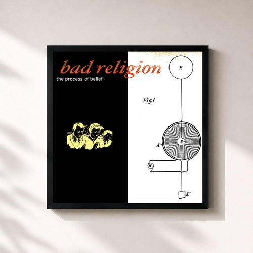 Bad Religion · The Process Of Belief — Gerahmter Kunstdruck