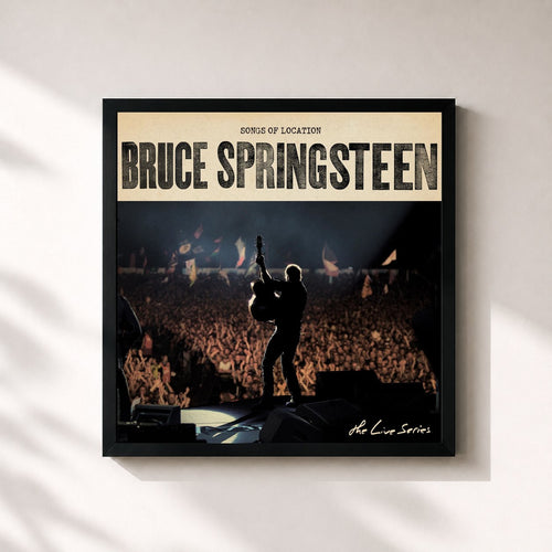 Bruce Springsteen · The Live Series: Songs Of Location — Gerahmter Kunstdruck