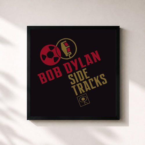 Bob Dylan · Side Tracks — Framed art print