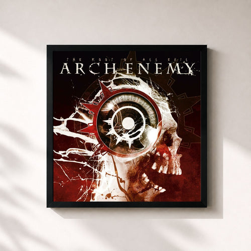 Arch Enemy · The Root of All Evil — Gerahmter Kunstdruck