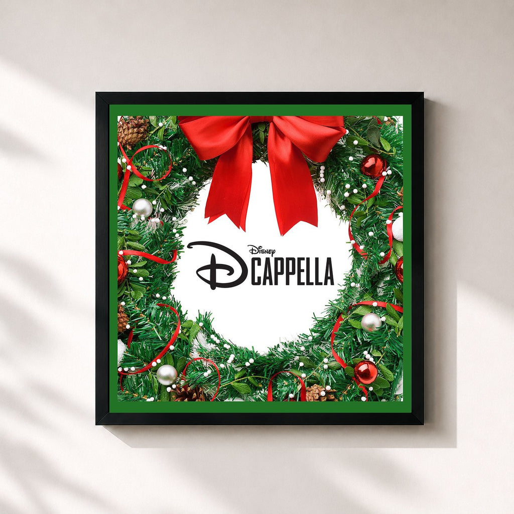 Tableau de l'album Holiday A Cappella Songs de DCappella, imprimé et encadré en France
